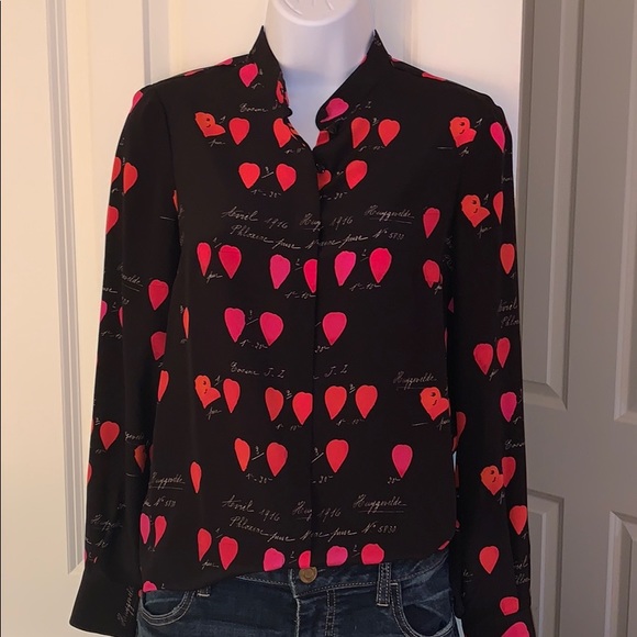 Alexander McQueen Tops - Alexander McQueen Petal Print Shirt